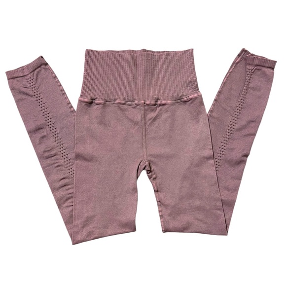 Free People High Rise 7/8 Good Karma Leggings Cappuccino XS/S NWOT - Picture 5 of 5